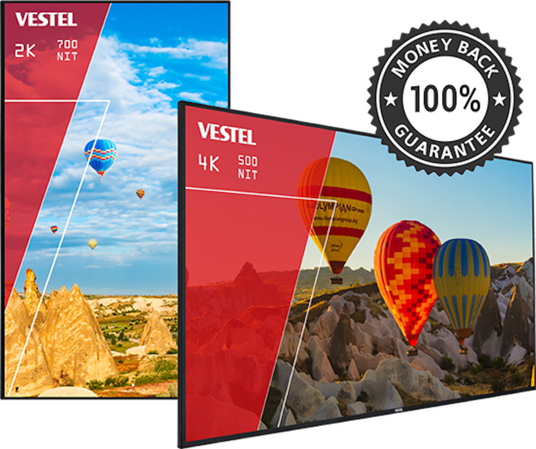 Vestel Money Back Guarantee